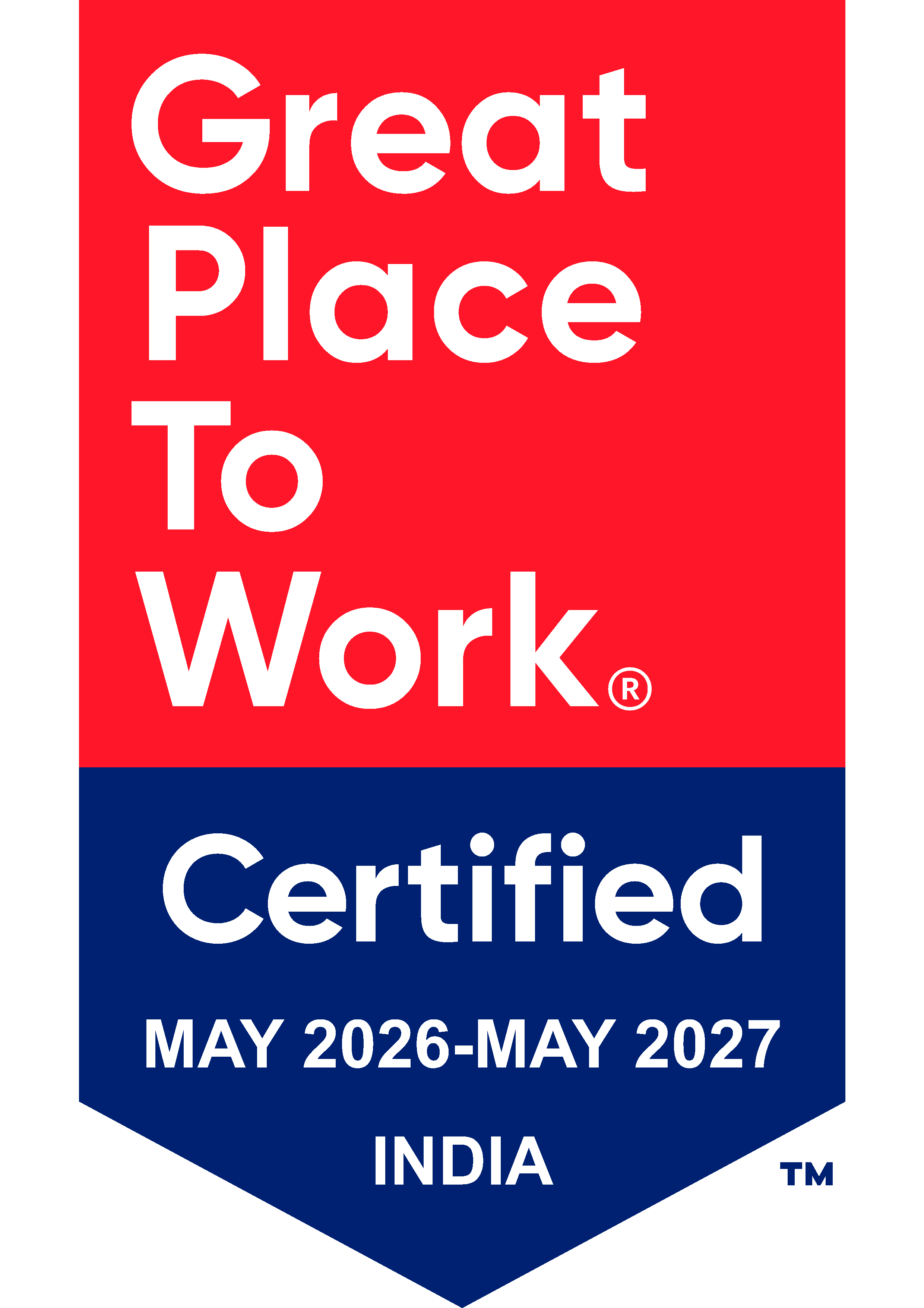Great Place to Work badge India