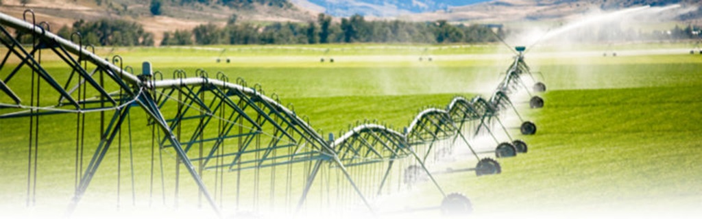Irrigation System over a field